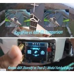 AKK Diversity RX Receiver OLED Display Built-in Low Power Buzzer With Two RX Modules for Fatshark G0ggles RC FPV Racing Drones